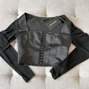 Square Neck Corset/Bustier